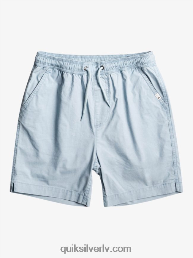 zēni Quiksilver 8-16 taxer 15 elastīgi vidukļa šorti debeszils 88064R2082