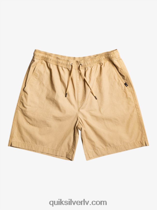 zēni Quiksilver 8-16 taxer 15 elastīgi vidukļa šorti plage 88064R2080