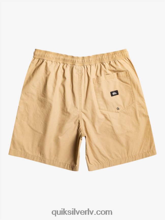 zēni Quiksilver 8-16 taxer 15 elastīgi vidukļa šorti plage 88064R2080