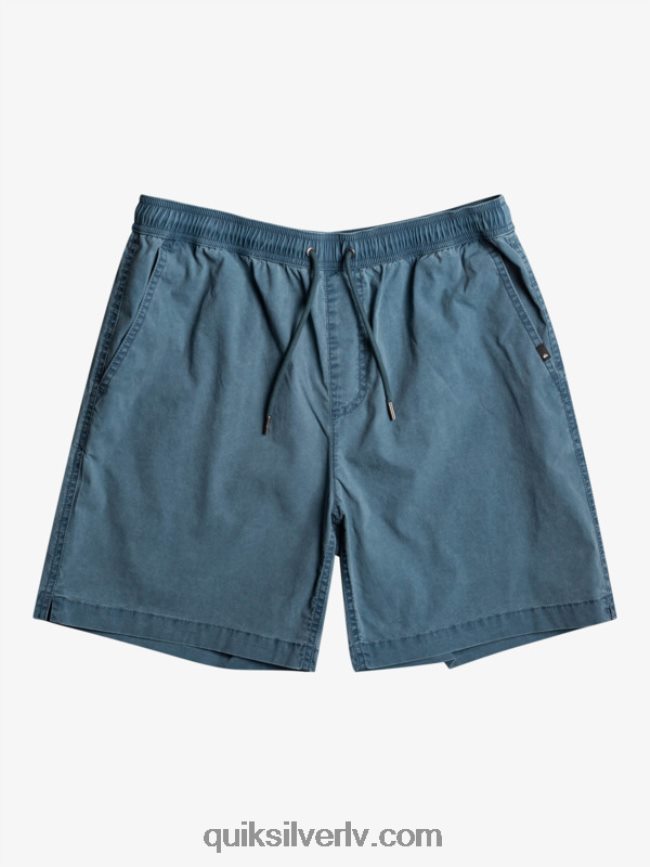 zēni Quiksilver 8-16 taxer 15 elastīgi vidukļa šorti pusnakts flote 88064R2081