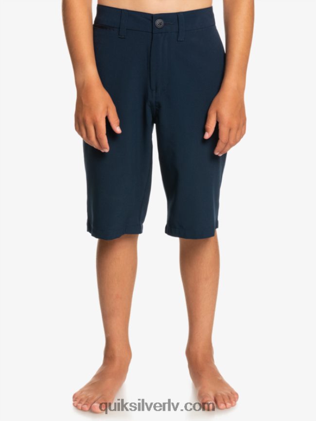 zēni Quiksilver 8-16 union abinieku 19 hibrīdšorti jūras žakete 88064R2238