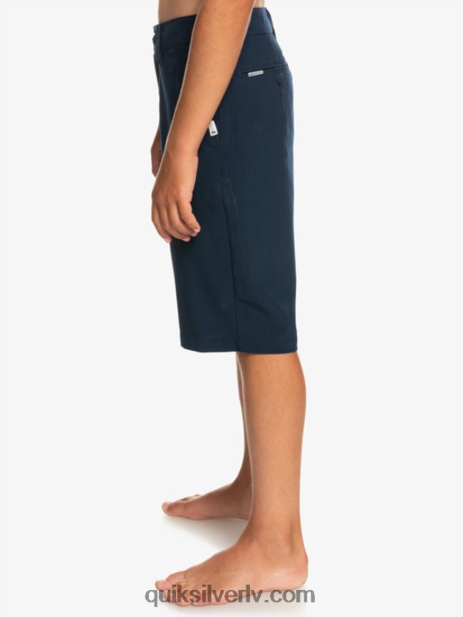 zēni Quiksilver 8-16 union abinieku 19 hibrīdšorti jūras žakete 88064R2238