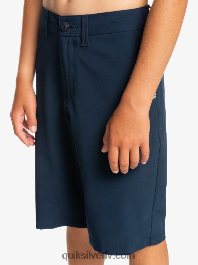 zēni Quiksilver 8-16 union abinieku 19 hibrīdšorti jūras žakete 88064R2238