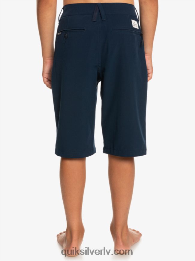 zēni Quiksilver 8-16 union abinieku 19 hibrīdšorti jūras žakete 88064R2238