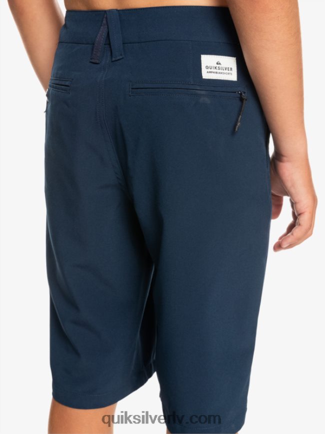 zēni Quiksilver 8-16 union abinieku 19 hibrīdšorti jūras žakete 88064R2238