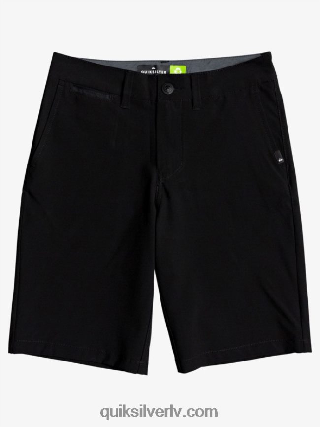 zēni Quiksilver 8-16 union abinieku 19 hibrīdšorti melns 88064R2237