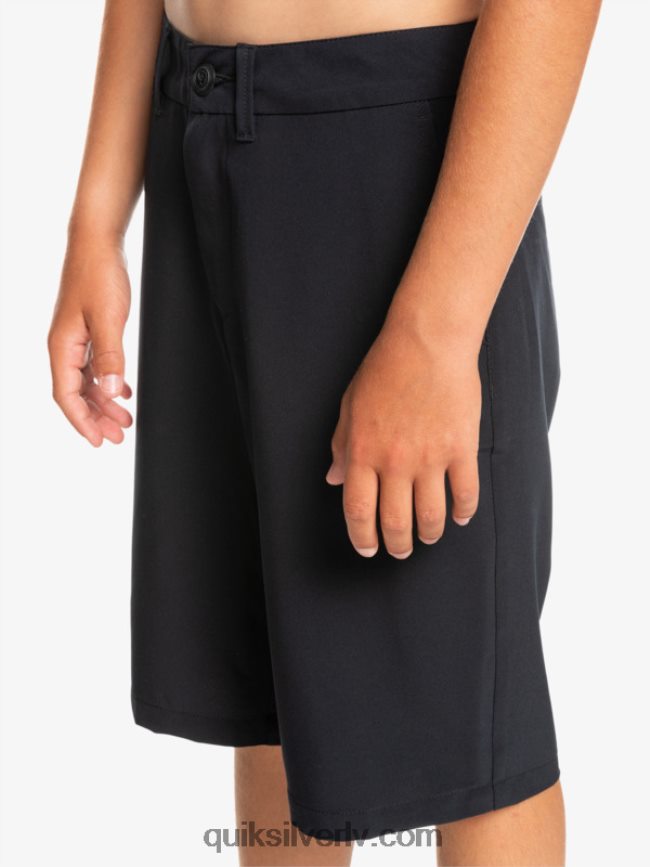 zēni Quiksilver 8-16 union abinieku 19 hibrīdšorti melns 88064R2237