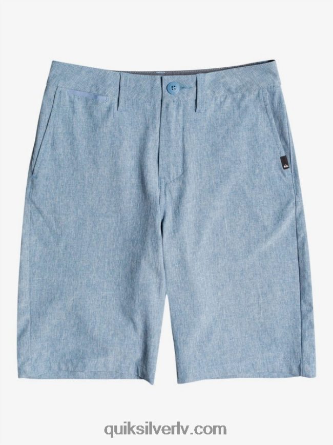 zēni Quiksilver 8-16 union viršu abinieku 19 hibrīdšorti kapteiņi zili 88064R2327
