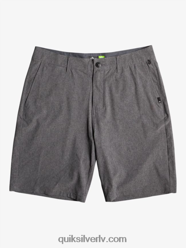 zēni Quiksilver 8-16 union viršu abinieku 19 hibrīdšorti melns 88064R2313