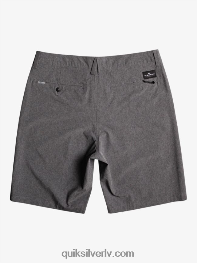 zēni Quiksilver 8-16 union viršu abinieku 19 hibrīdšorti melns 88064R2313