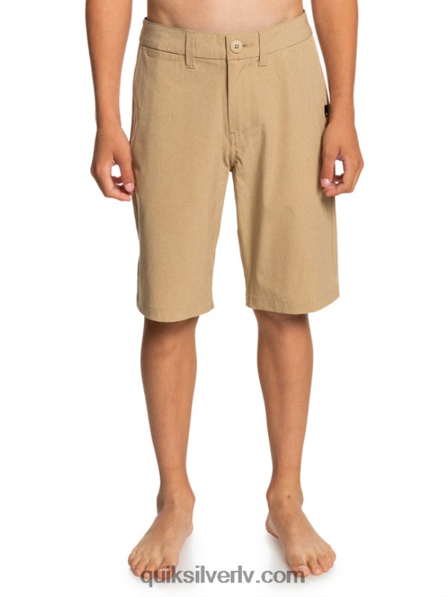 zēni Quiksilver 8-16 union viršu abinieku 19 hibrīdšorti plage 88064R2315