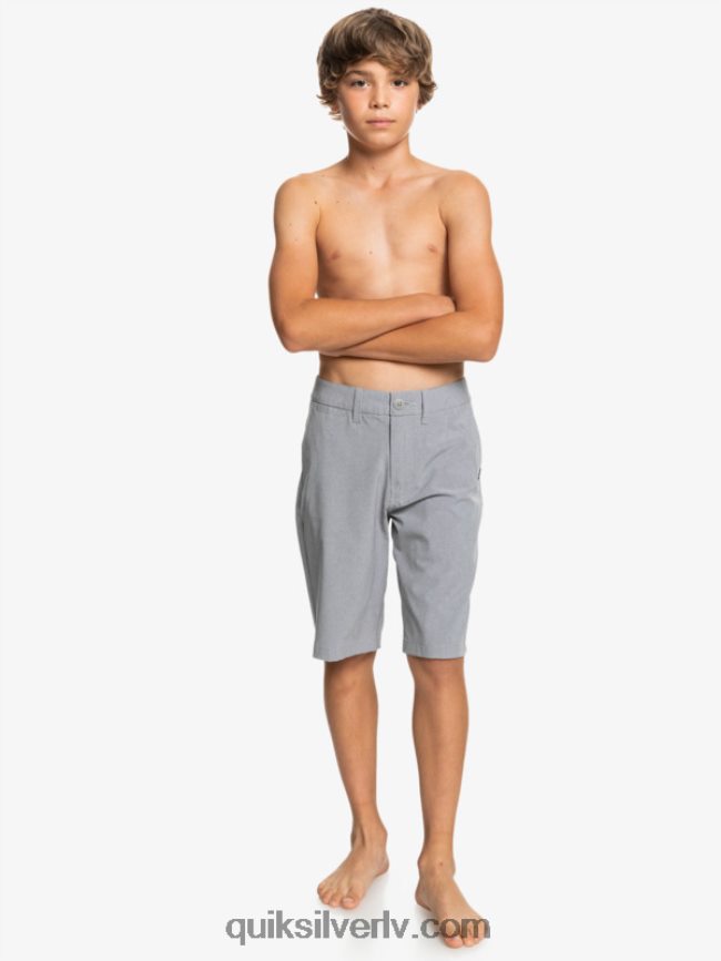 zēni Quiksilver 8-16 union viršu abinieku 19 hibrīdšorti slapjš slapjš 88064R2314