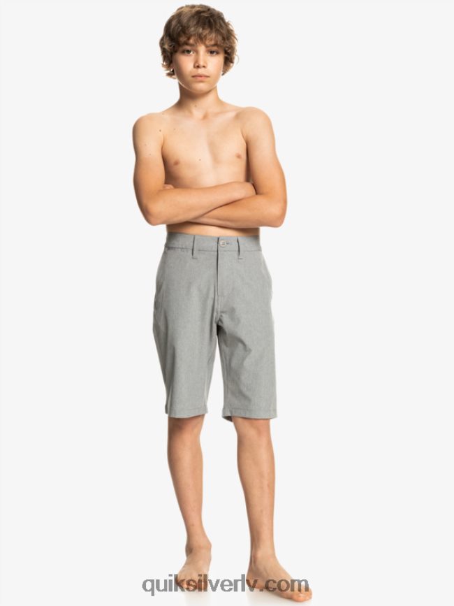 zēni Quiksilver 8-16 union viršu abinieku 19 hibrīdšorti slapjš slapjš 88064R2326