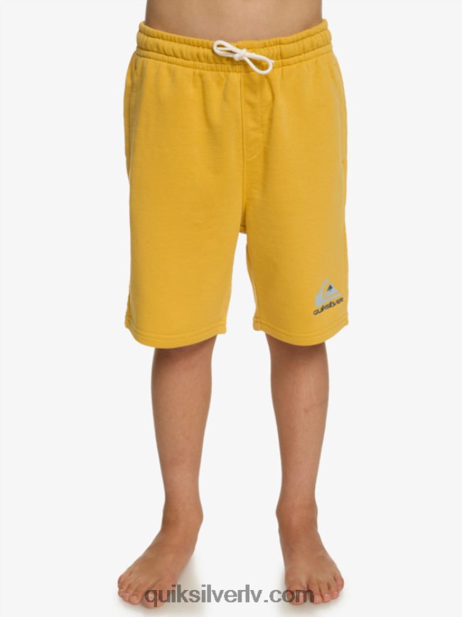 zēni Quiksilver 8-16 vieglas dienas skrējēji spilgts zelts 88064R2071