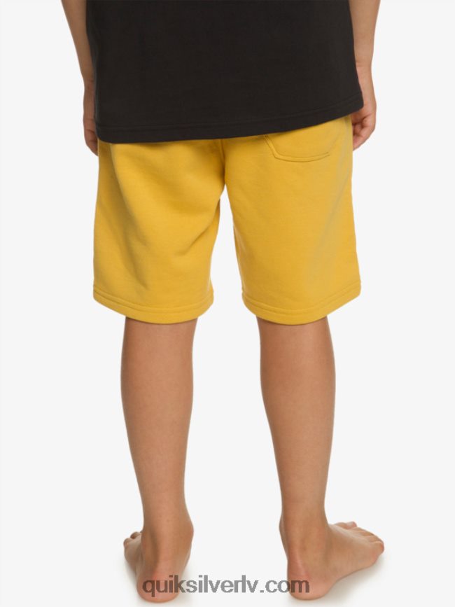 zēni Quiksilver 8-16 vieglas dienas skrējēji spilgts zelts 88064R2071