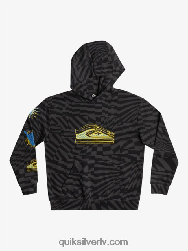 zēni Quiksilver 8-16 reizes radikāli liela kapuce melno radikāļu laiki 231 88064R2052