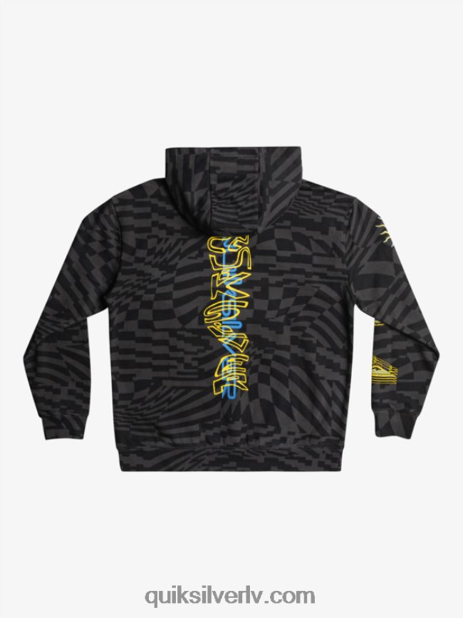 zēni Quiksilver 8-16 reizes radikāli liela kapuce melno radikāļu laiki 231 88064R2052