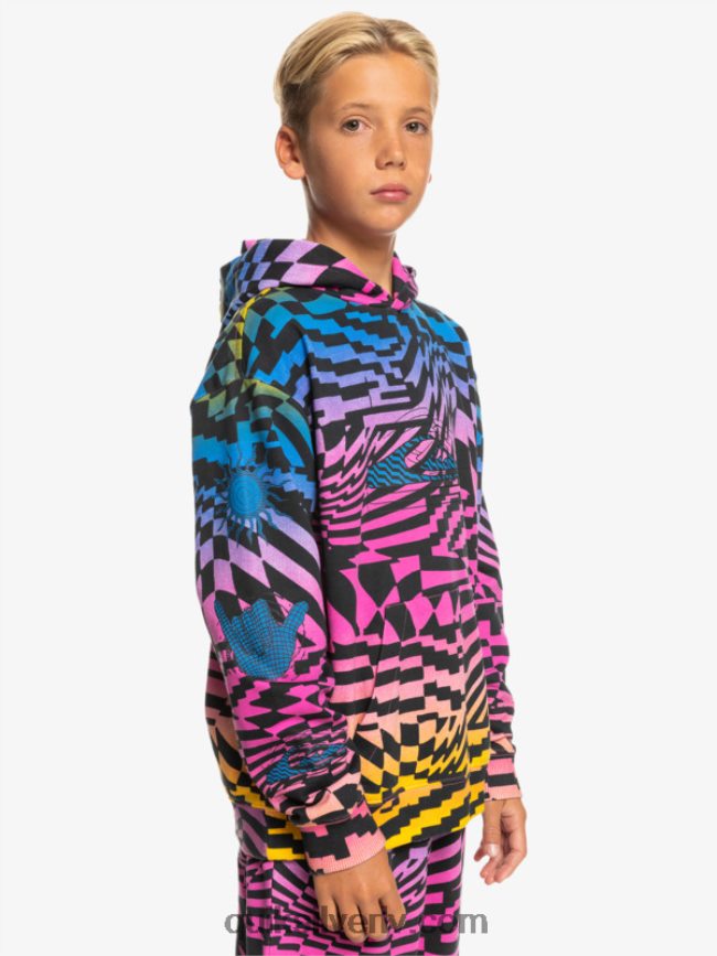 zēni Quiksilver 8-16 reizes radikāli liela kapuce rozā glo radikāļi laiki 231 88064R2051