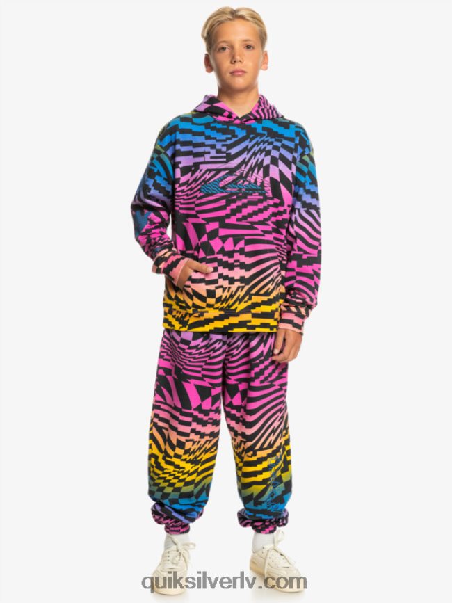 zēni Quiksilver 8-16 reizes radikāli liela kapuce rozā glo radikāļi laiki 231 88064R2051