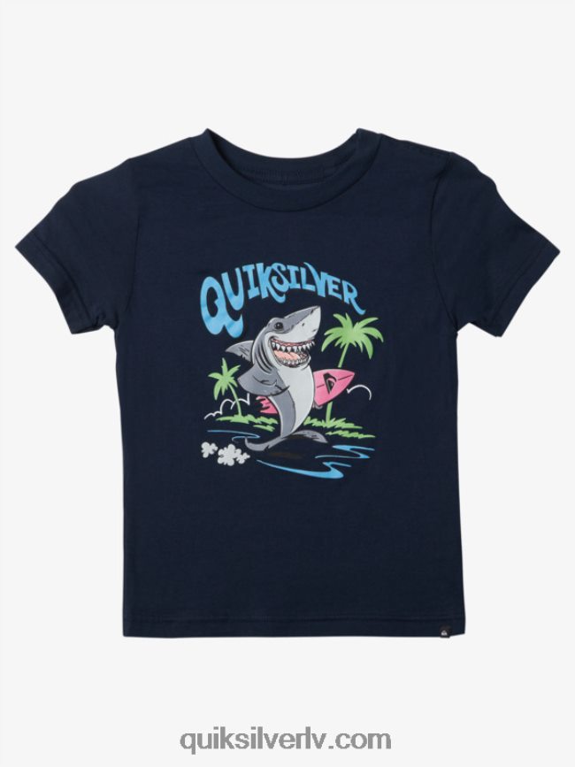 zēni Quiksilver 2-7 izmazgāts t-krekls jūras žakete 88064R1969