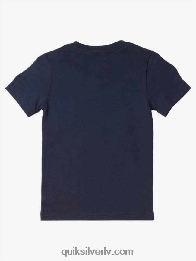 zēni Quiksilver 2-7 mājas viļņa t-krekls jūras žakete 88064R1931