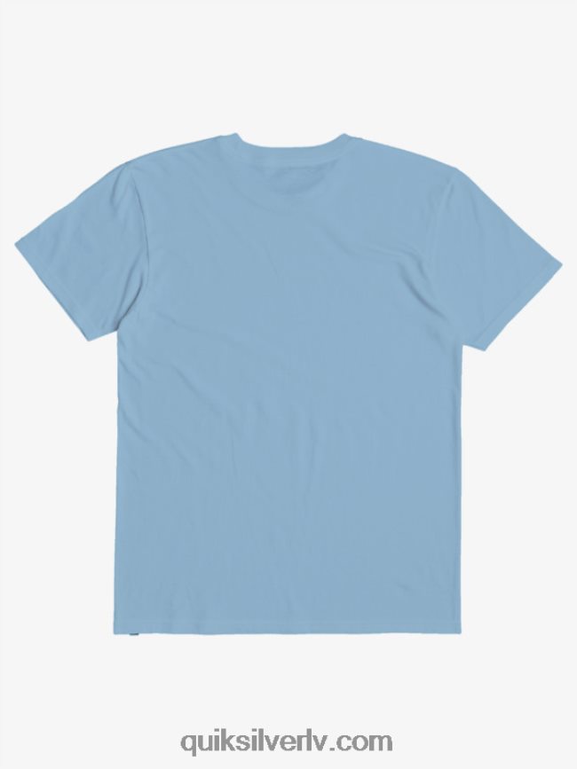 zēni Quiksilver 2-7 piektdienu maiņas t-krekls debesu zils 88064R2233