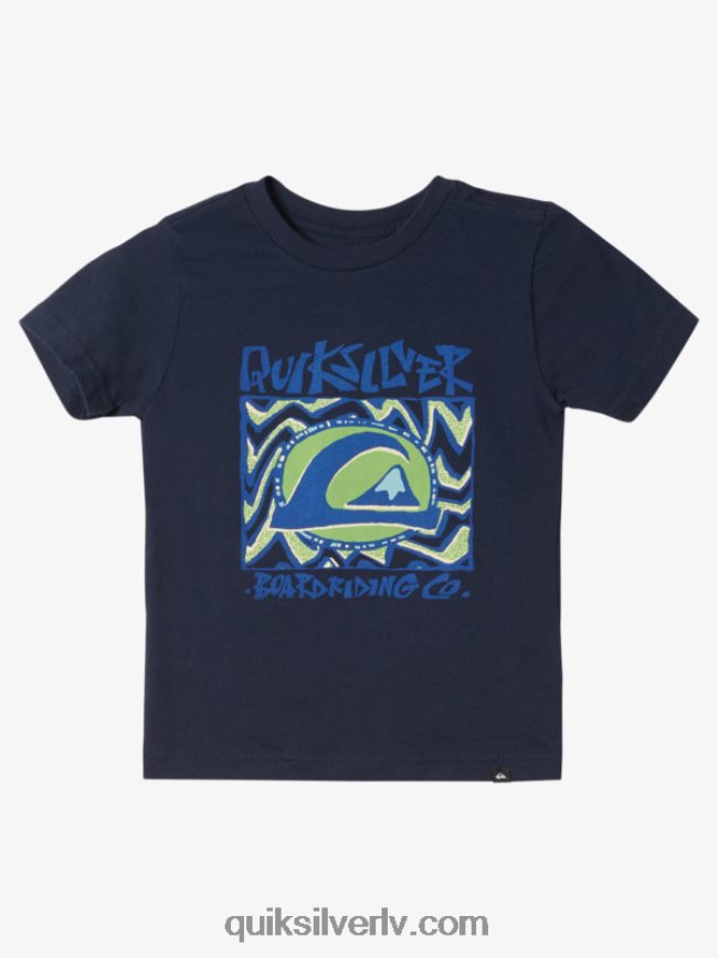 zēni Quiksilver 2-7 pusnakts saules t-krekls jūras žakete 88064R1963