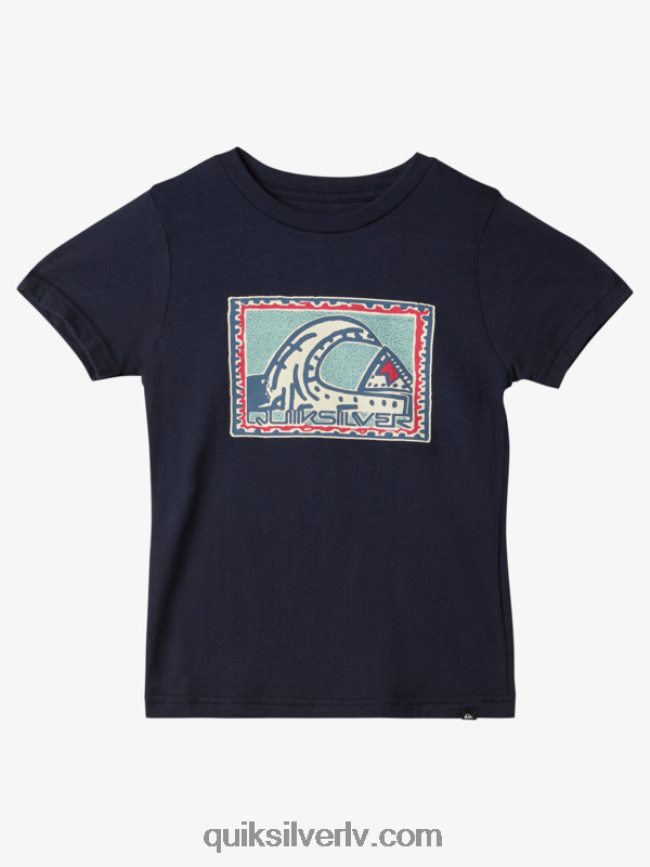 zēni Quiksilver 2-7 rad mantojuma t-krekls jūras žakete 88064R1959