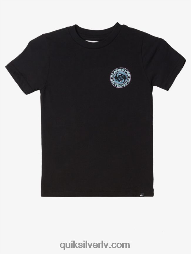 zēni Quiksilver 2-7 salty tales T-krekls melns 88064R1952