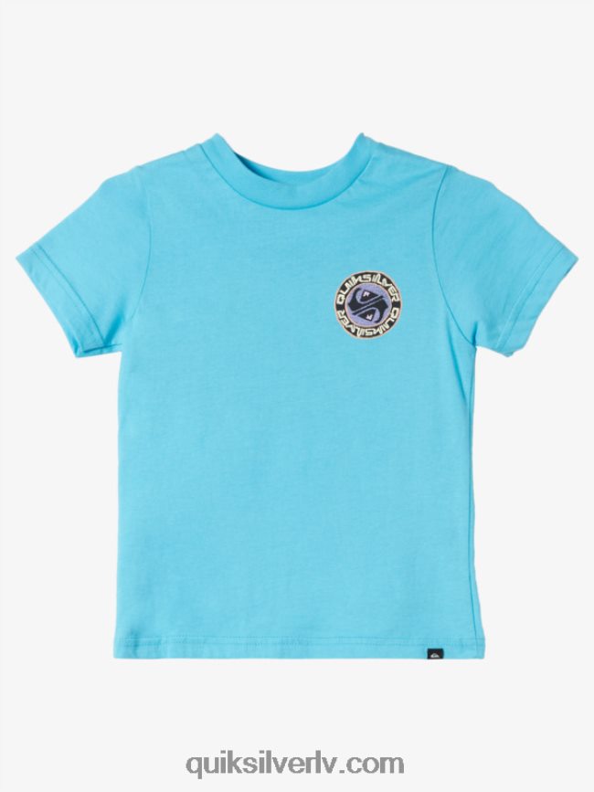 zēni Quiksilver 2-7 salty tales T-krekls upe zila 88064R1953