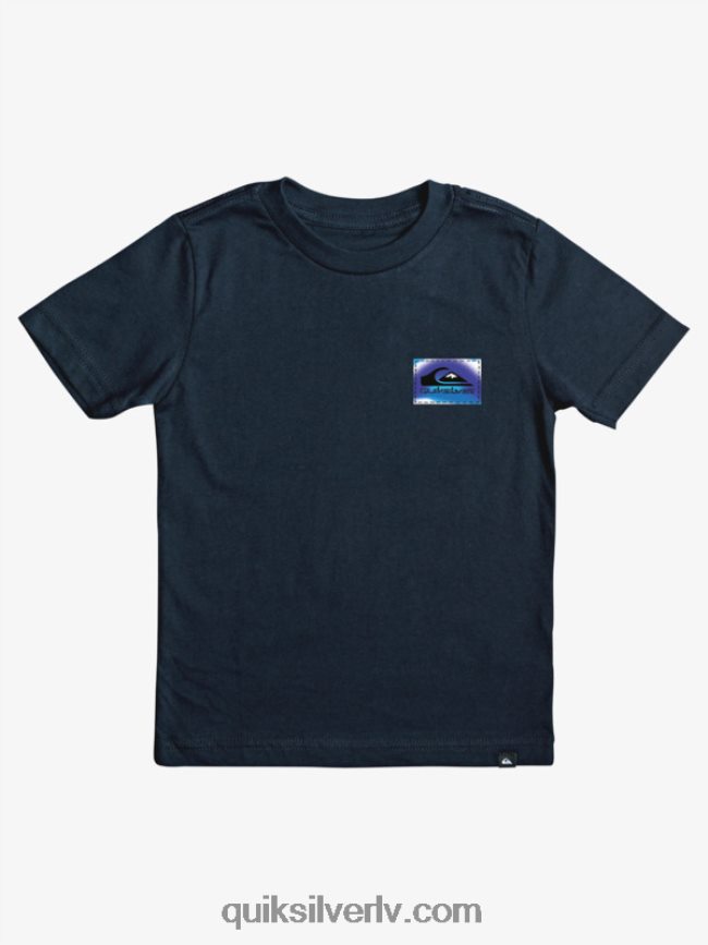 zēni Quiksilver 8-16 krāsu plūsmas t-krekls jūras žakete 88064R2174