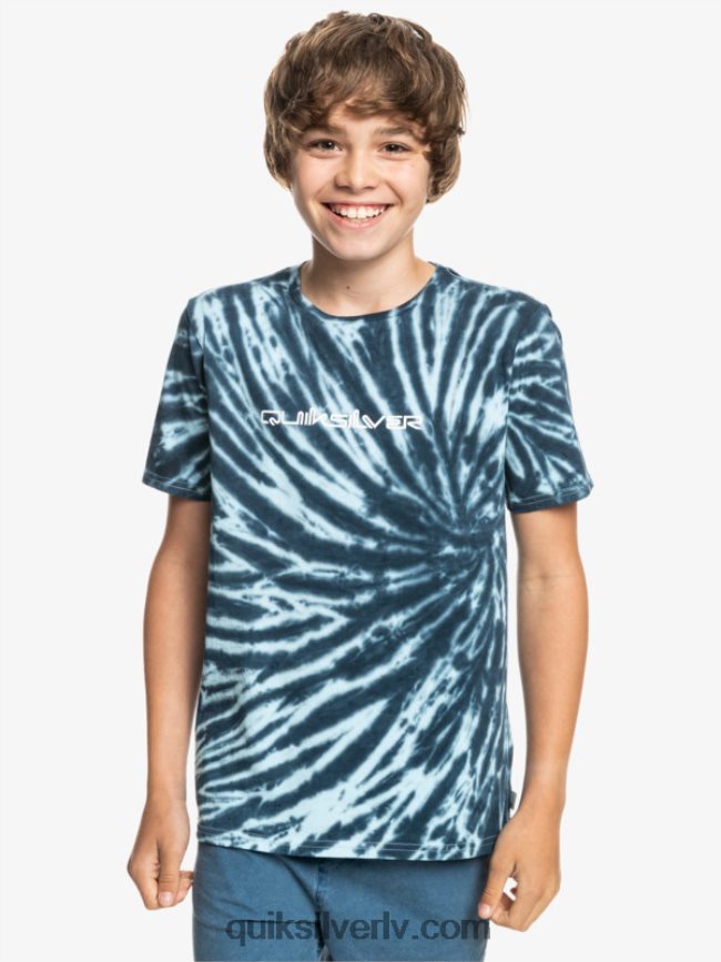 zēni Quiksilver 8-16 omni t-krekls gaisīgi zils 88064R2311