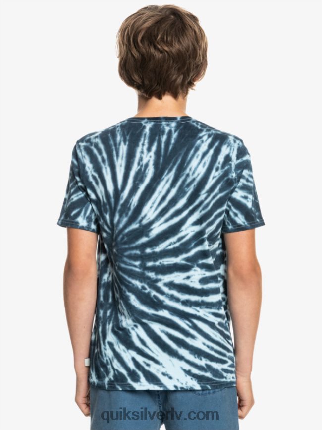zēni Quiksilver 8-16 omni t-krekls gaisīgi zils 88064R2311