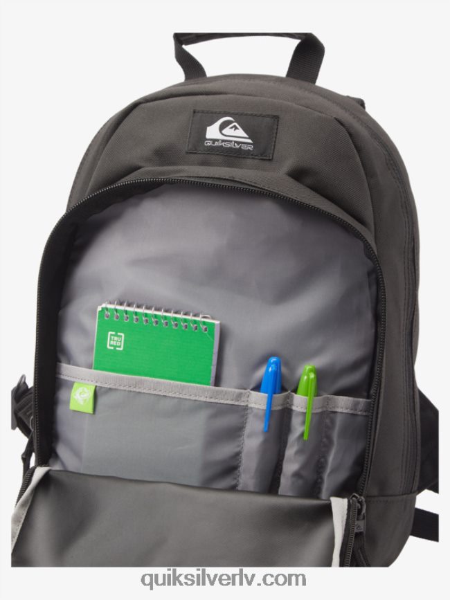 zēni Quiksilver 2-7 chomping 12 l mugursoma melns 88064R2151