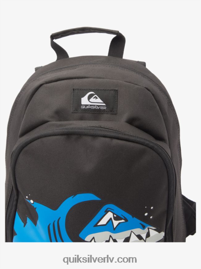 zēni Quiksilver 2-7 chomping 12 l mugursoma melns 88064R2151