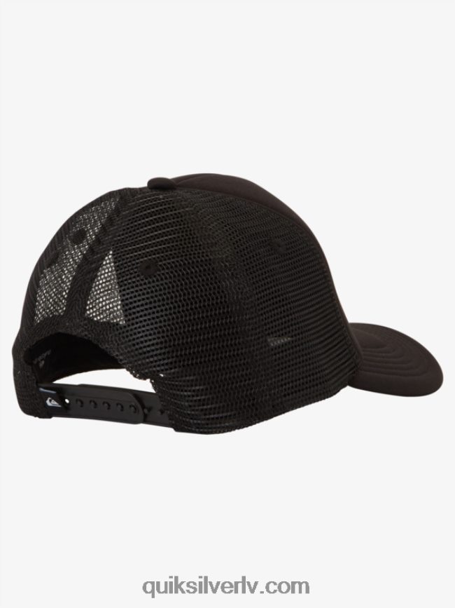 zēni Quiksilver 2-7 sneaky peak trucker cepure melns 88064R1891