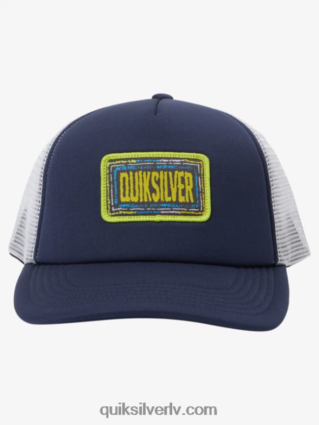 zēni Quiksilver 8-16 Sneaky Peak Snapback cepure jūras žakete 88064R2046