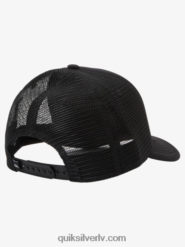 zēni Quiksilver 8-16 Sneaky Peak Snapback cepure melns 88064R2045