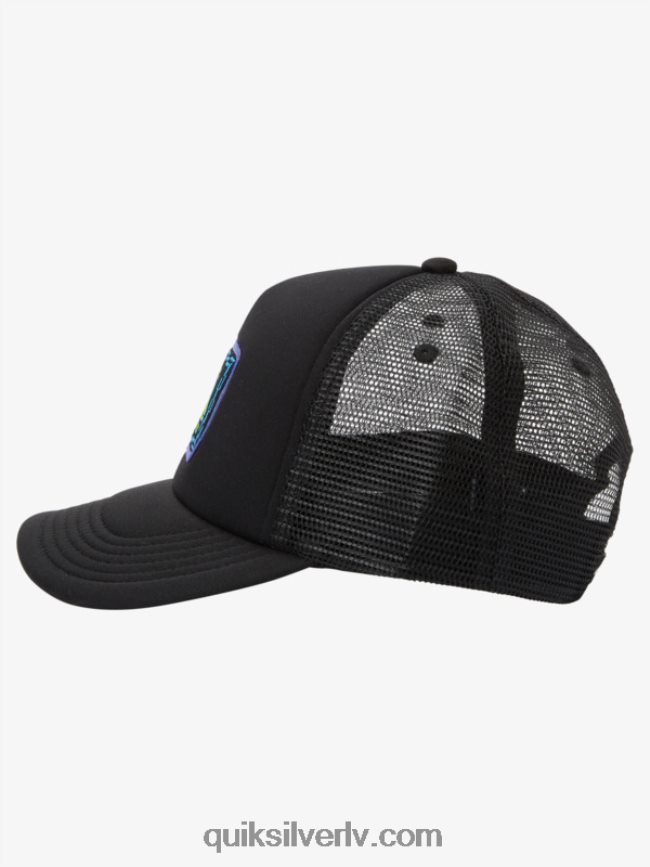 zēni Quiksilver 8-16 Sneaky Peak Snapback cepure melns 88064R2045