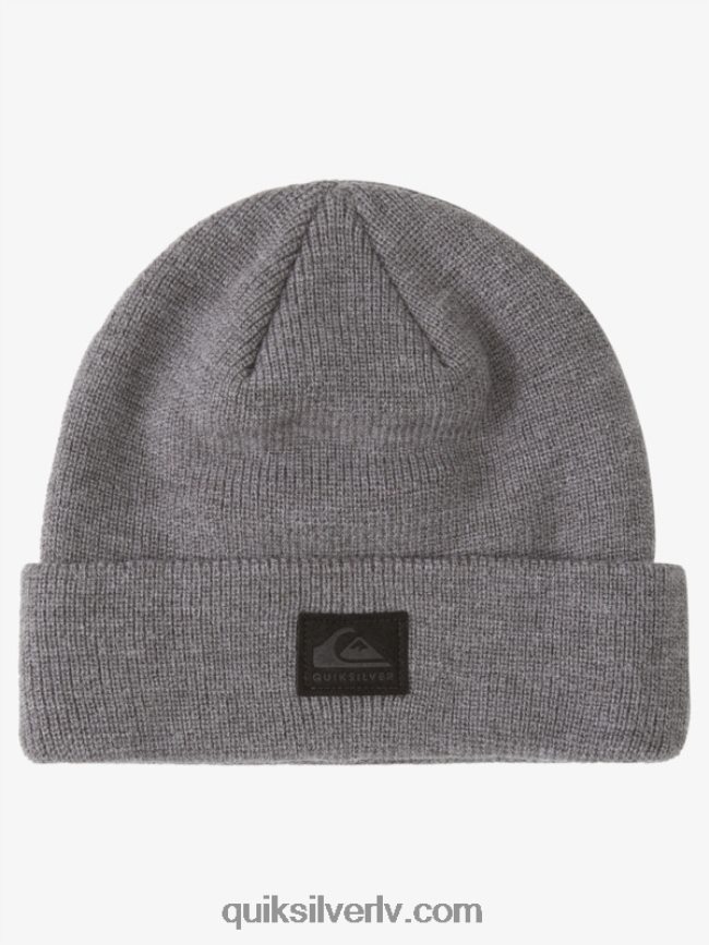 zēni Quiksilver 8-16 izpildītāju aproces beanie vidēji pelēka mazgāšana 88064R2113