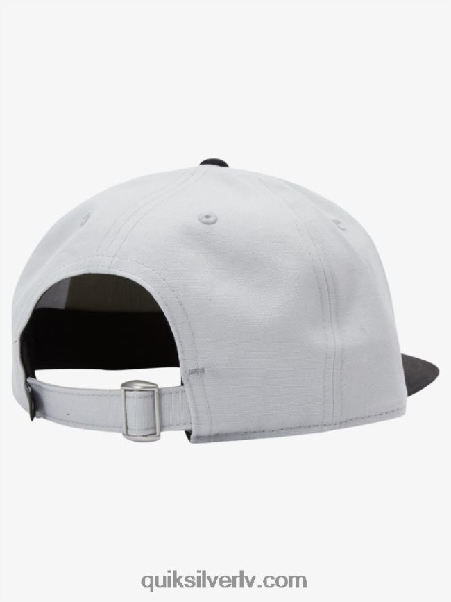 zēni Quiksilver 8-16 zinger snapback cepure pelēka violeta 88064R2049